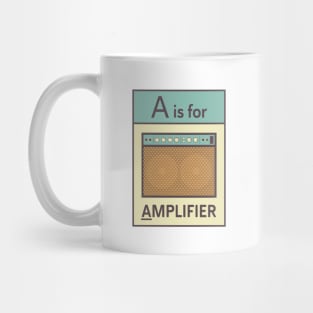 A is For Amplifier Mug